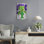 Art mural en métal Winston Porter «Purple Hearts» par Lovitude
