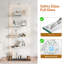 Glass 78.5 cm W Display Cabinet with Lighting-2033649000