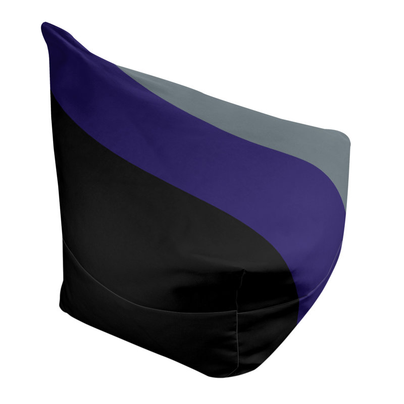 Housse de sac de pois standard Utah, Noir / Mauve / Gris, 2 po x 38 po x 42 po