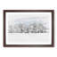 Snow Covered Trees in Abstract - Picture Frame Graphic Art Print-55725734-55725735