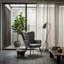 Upholstered Wingback Chair-1150113499