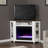 Melousia TV Stand Fireplace for TVs up to 43" Fireplace