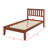 Wood Platform Bed With Headboard-114212971