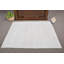 Tapis Oushak rétro en chanvre blanc avec motif kilim à tissage plat traditionnel turc, idéal pour le vestibule