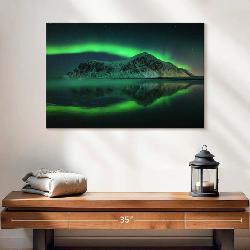 Paysage Alvord Northern Lights, H 16 po x l 24 po