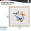 «Whimsical Butterfly Trio», reproduction encadrée sous verre, design by Creative Studio-1594844067-1594844093