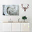 White Rose - Wrapped Canvas-56644890