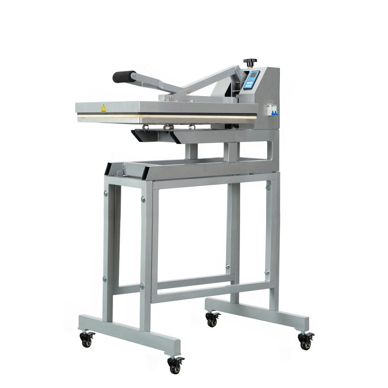 Presse à chaud manuelle format 16X24 avec positionnement infrarouge, 110V / 2000W