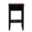 Table de rangement de salle de bain sur pied avec tiroir, console, table d'entrée-1849775205