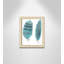 «Feathers in Turquoise II», art encadré-47533815-47566109