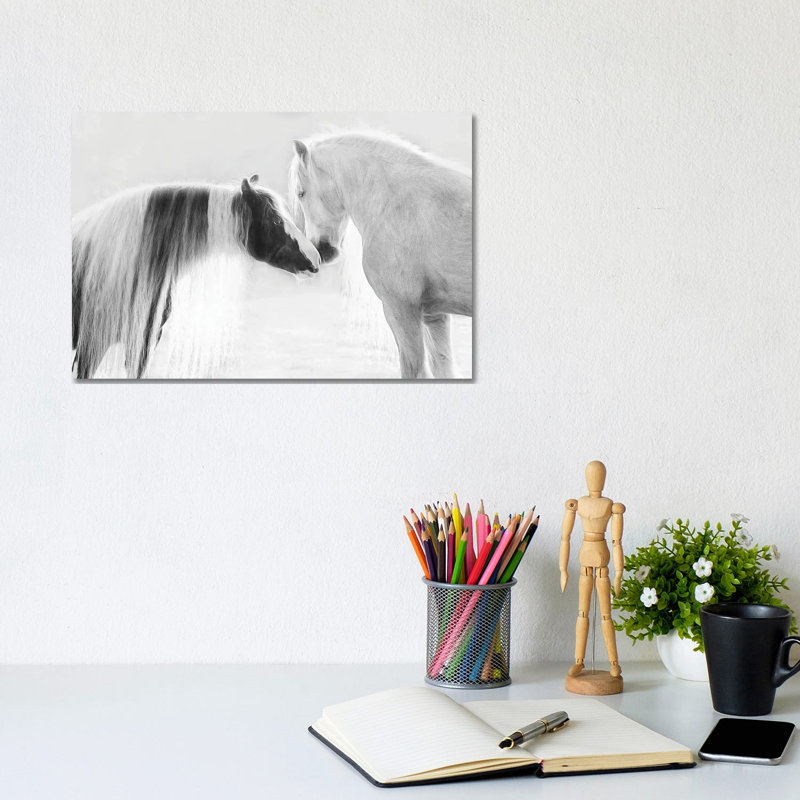 Collection Of Horses III by PHBurchett - Wrapped Canvas Print, 20.32 cm H x 30.48 cm W