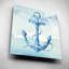 «Sea Life Anchor II» par Lisa Audit, art mural en verre acrylique-1407921011