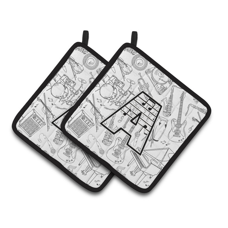 Note de musique Potholder, A