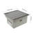 16.9'' L Single Bowl Stainless Steel Kitchen Sink-90980646