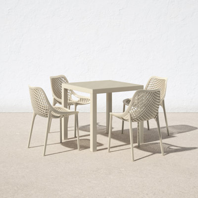 Asherton Square 4 - Person Dining Set