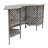 Half-Round Outdoor Buffet & Console Table , 40.55 " W 40.55 " D