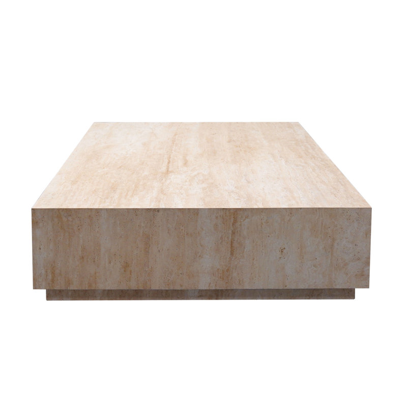 Table basse Avory Travertine