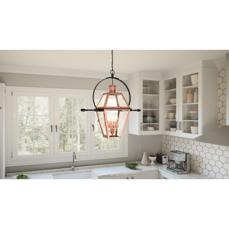 Haika 4 - Light Lantern Pendant, Bronze
