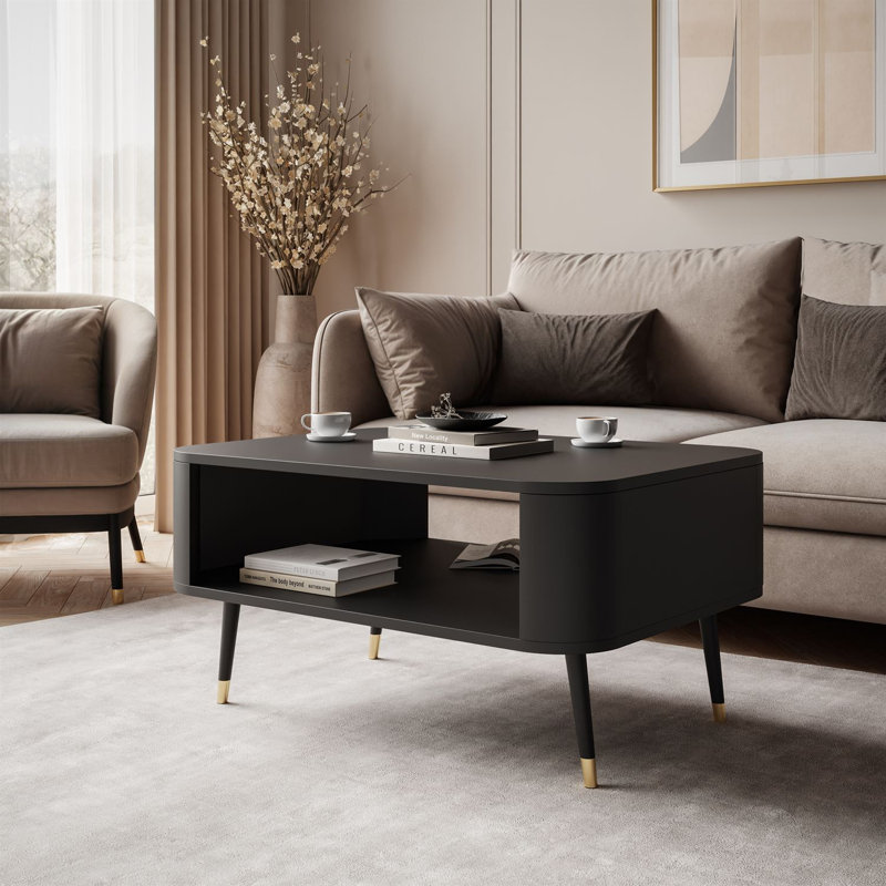 Four Leg Coffee Table with Storage