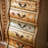 Retro Distressed Painted Solid Wood Accent Chests