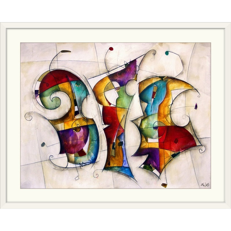 Malveaux «Dance» par Brittiney, impression, H 36 po x l 48 po x p 1,5 po, Toile