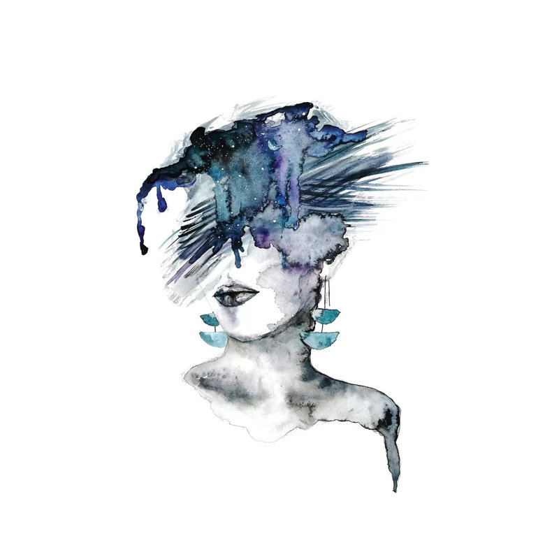 Self by ANDA Design - Wrapped Canvas Gallery-Wrapped Canvas Giclée, 30.48 cm H x 45.72 cm W