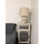 Ceramic table lamp Beige Flowers Distressed for Living Room Bedroom Bedside 15"W*15"D*24"H