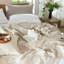 Jeté 100% coton 4 couches avec frange MooMee Airy-115808092-115808088