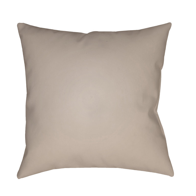 Coussin intérieur / extérieur Antler, H 18 po x l 18" x P 4 po, Beige / Rouge