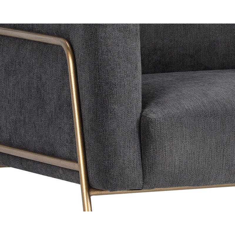 Cybil Armchair, Grey Performance