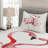 Flamingo Polyester Coverlet-1408044111