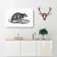 Rat Illustration - Wrapped Canvas Print-55330500