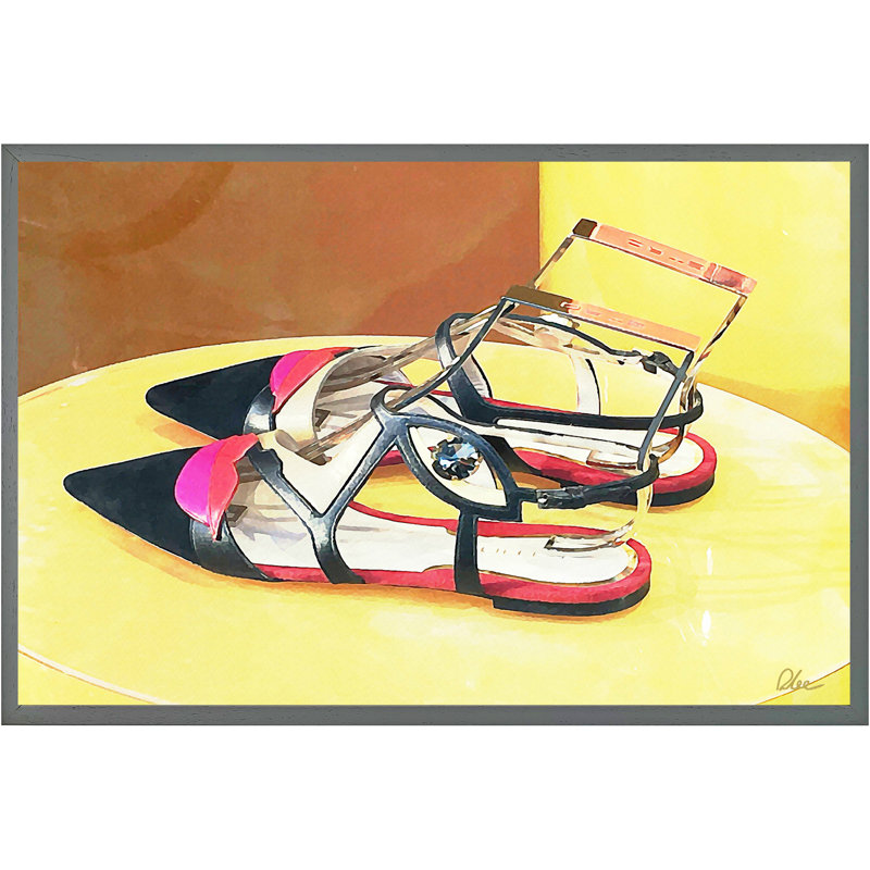 Single Picture Frame Print, 51cm H x 76cm W x 4cm D, Grey