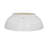 The Renovators Supply Inc. 15.5'' White Ceramic Circular Bathroom Sink
