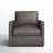 Upholstered Swivel Club Chair-751746925