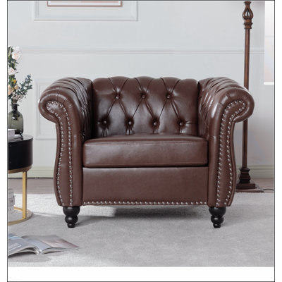 Canapé à une place confortable pour le salon, rehaussant la détente et le style avec des matériaux de haute qualité et un design élégant