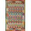 Tapis réversible en laine Kilim 7 x 7