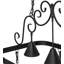 Elana Steel Handcrafted Rectangle Hanging Pot Rack