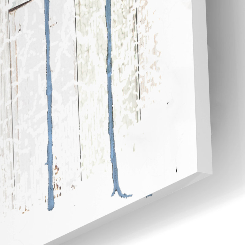 «The Blue Moose - This Way II» par Lightbox Journal, art en verre acrylique, H 16 po x l 12 po x P 0,13 po