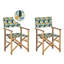Tonio Fabric Patio Folding Chair Folding Chair Set-102335187