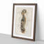 Anatomy Chart in German - Framed Print-55682193-55682194