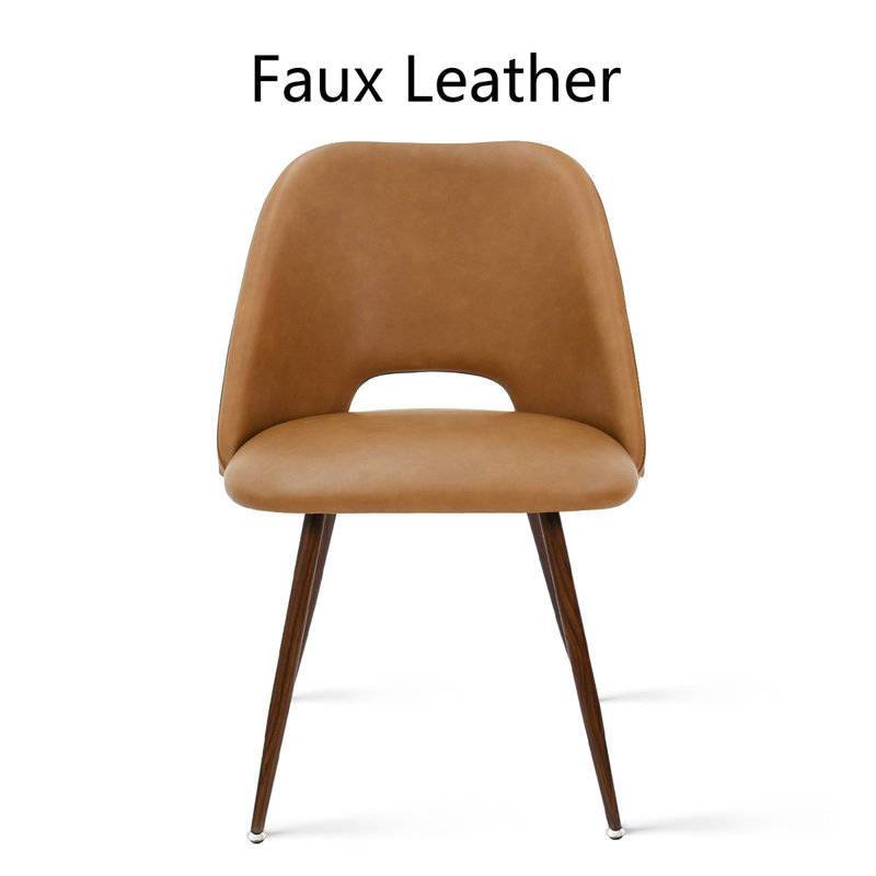 Aunnika 19'' H Upholstered Side Chair, Brown