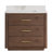 Porto 36'' Free Standing Single Bathroom Vanity with Quartz Top-681083258-681073802