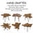 Solid Wood Top Coffee Table