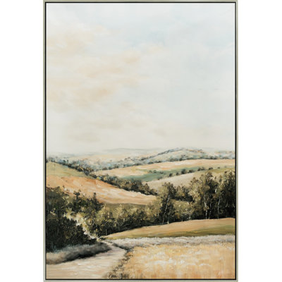Golden Valley II Canvas Wall Art