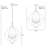 Estefanita 6 - Light Dimmable Geometric Chandelier-980042189