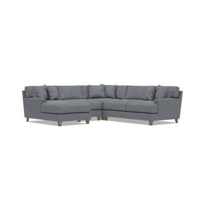Bernhardt Mila 4-Piece Fabric Sectional