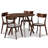 Xaverius 4 - Person Solid Wood Top Four Leg Dining Set-89116633