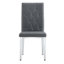 Compilation de chaises de salle à manger - à la mode avec des accents de boucles, des pieds en métal, des chaises sans accoudoirs de style moderne et un cadre stable-1079119947-1079119944-1079119945