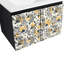 Meuble-lavabo 24 po avec lavabo en céramique. Porte à fermeture en douceur, noir. Armoire élégante
